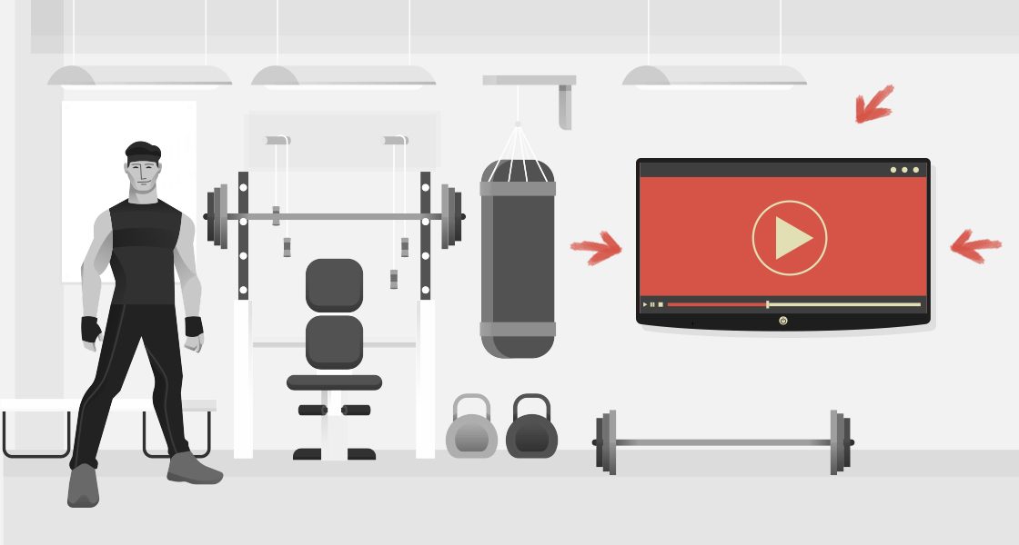 aprenda como administrar uma academia com mídias indoor